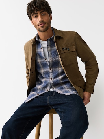 Next - Comfort Fit Camisa em azul