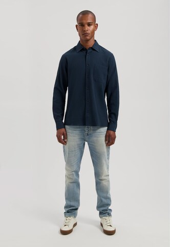 Coupe regular Chemise 'Chevi' Dstrezzed en bleu