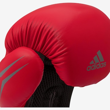 ADIDAS SPORTSWEAR Athletic Gloves 'Speed Tilt 150' in Red