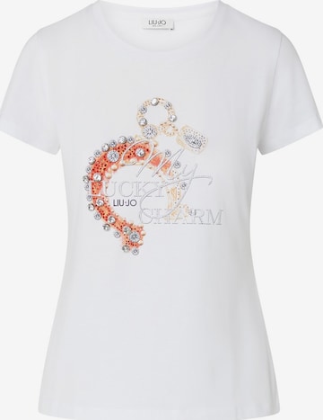 Tricou de la Liu Jo pe alb: față