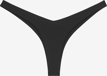 GOD SAVE QUEENS Bikinihose 'Mia' in Schwarz: Vorderseite