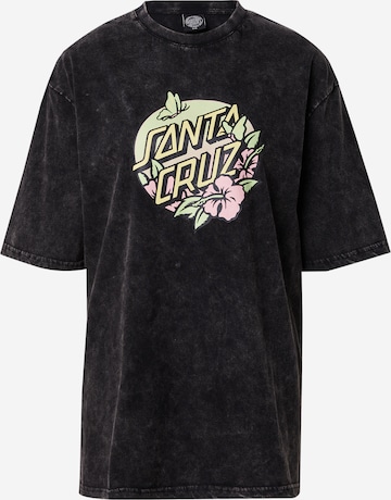 Santa Cruz Shirt 'Take Flight Dot' in Black: front