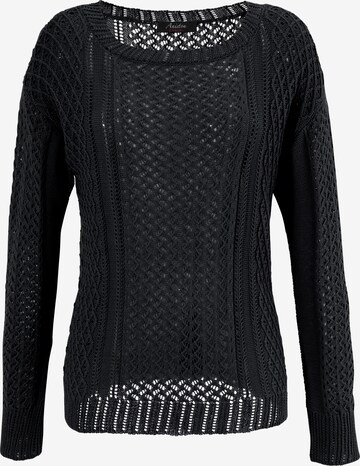 Aniston CASUAL Pullover in Schwarz: predná strana