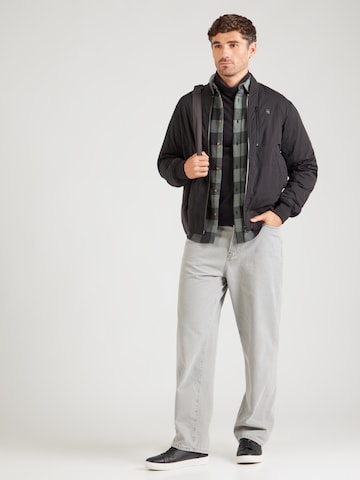 Only & Sons Slim fit Button Up Shirt 'ONSGudmund' in Green