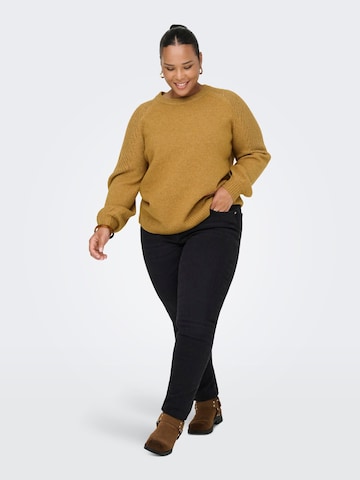 Pull-over 'CARWinsome' ONLY Carmakoma en marron