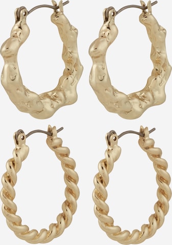 PIECES Earrings 'ADIA' in Gold: front