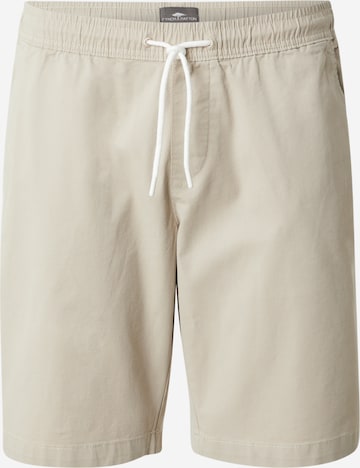 FYNCH-HATTON Szabványos Nadrág - bézs: elől