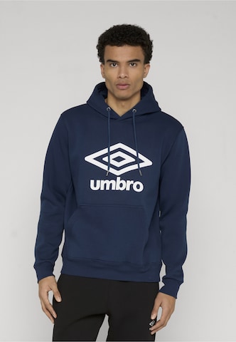 UMBRO Mikina – modrá: přední strana