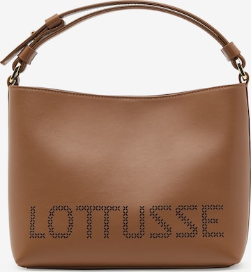 LOTTUSSE Shoulder Bag 'Bandolera' in Brown: front