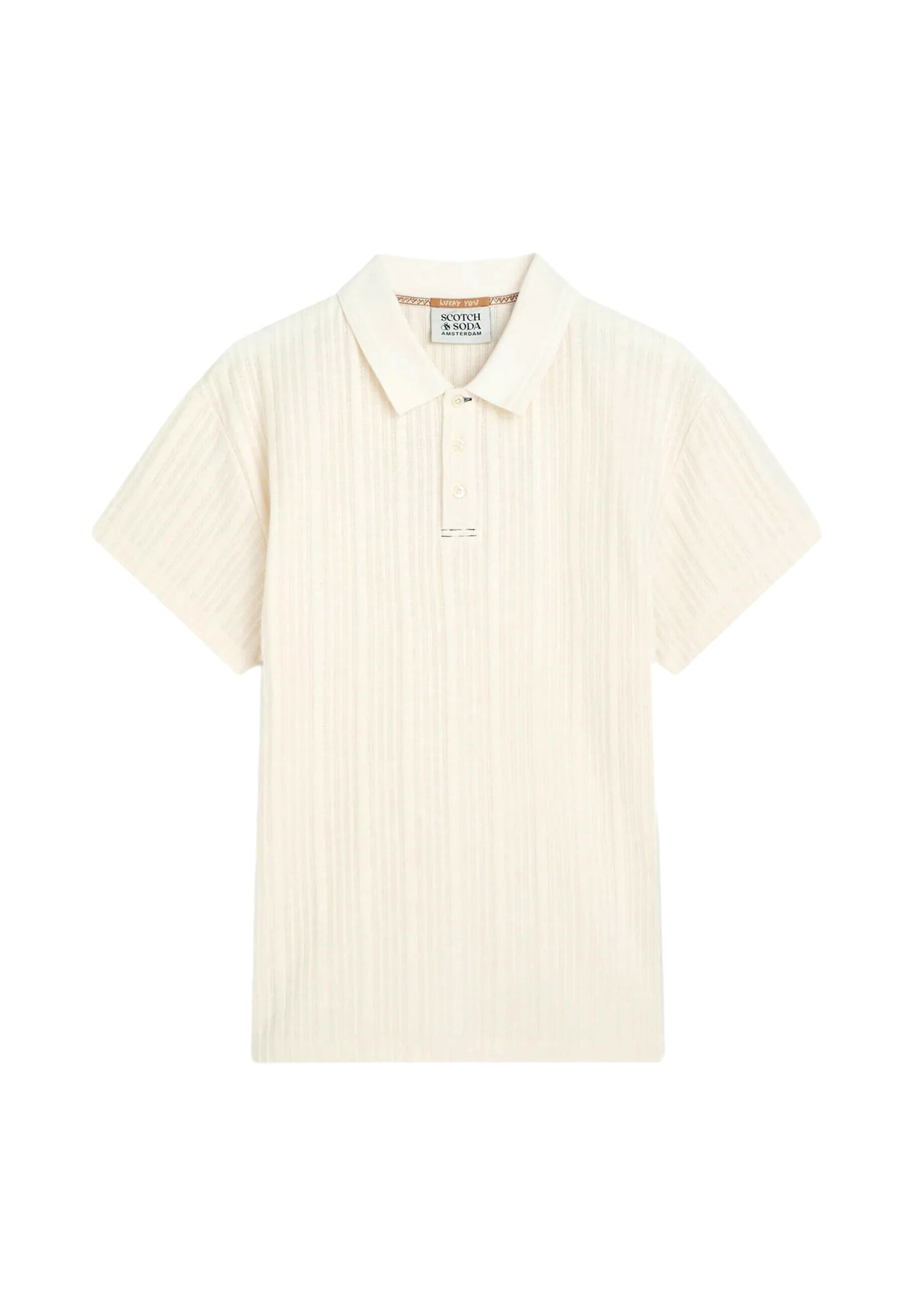 SCOTCH & SODA Camisa em L em bege claro, Vista do artigo