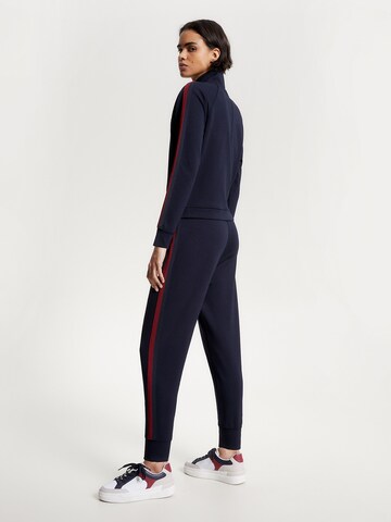 TOMMY HILFIGER Sweatjacke in Blau
