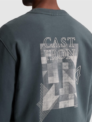CAST IRON - Sudadera 'Relaxed fit sweatshirt with graphics' en beige