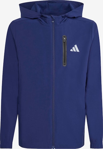 ADIDAS SPORTSWEAR Urheilullinen collegetakki värissä sininen: etupuoli