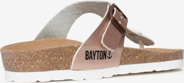 Tongs 'Mercure' Bayton en rose