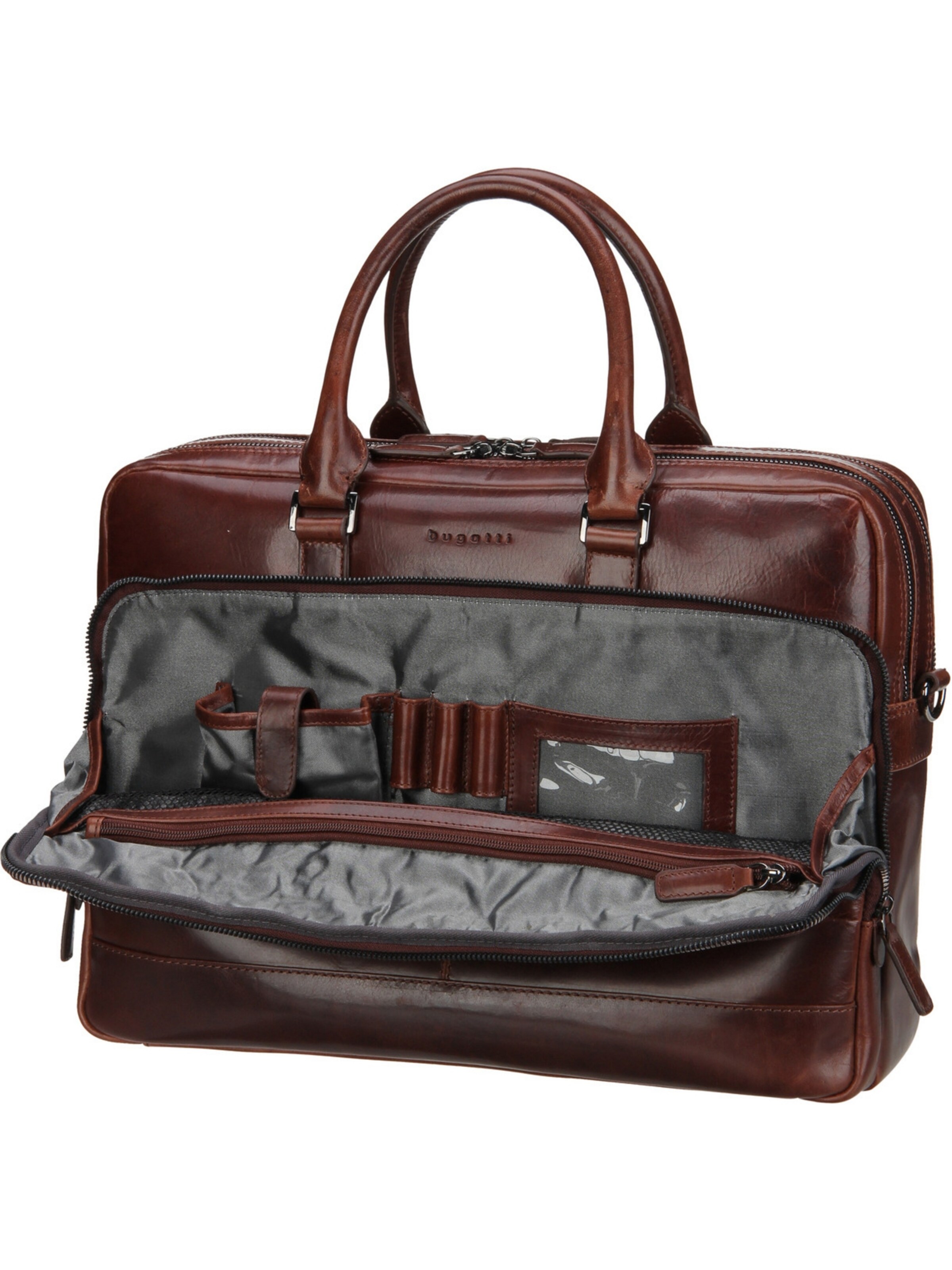 Borsa portadocumenti 'Romano' di bugatti in marrone