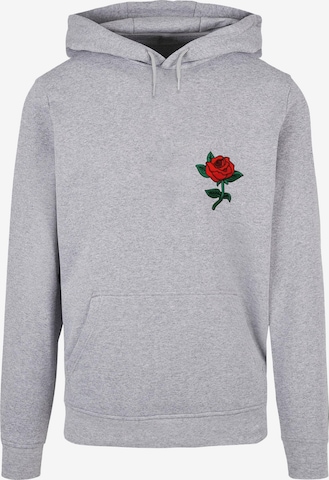 Mister Tee Sweatshirt 'Rose' in Grijs: voorkant