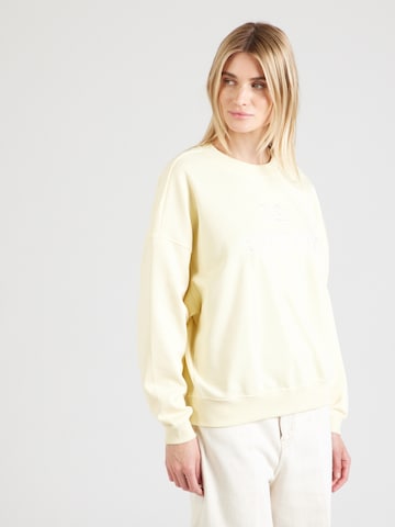 JDY Sweatshirt 'JDYMESA' i gul: framsida