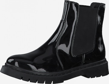 TAMARIS Chelsea Boots in Black: front