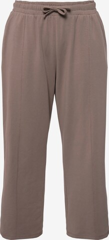 Ulla Popken Loose fit Pants in Brown: front