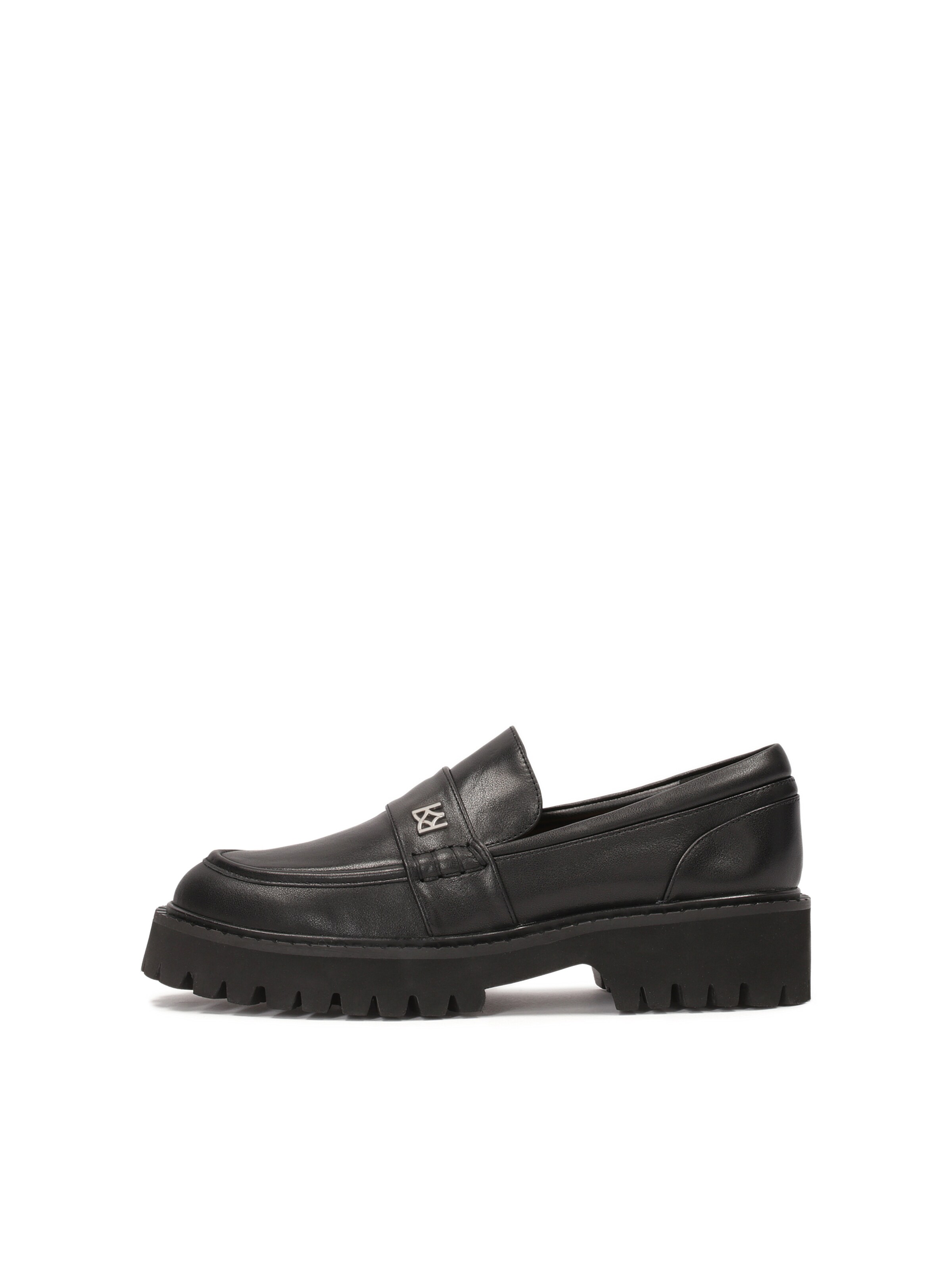 Kazar - Zapatillas en negro: frente