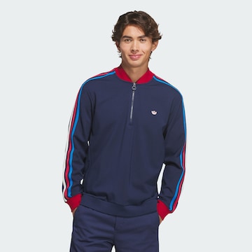Sweat de sport ADIDAS PERFORMANCE en bleu : devant