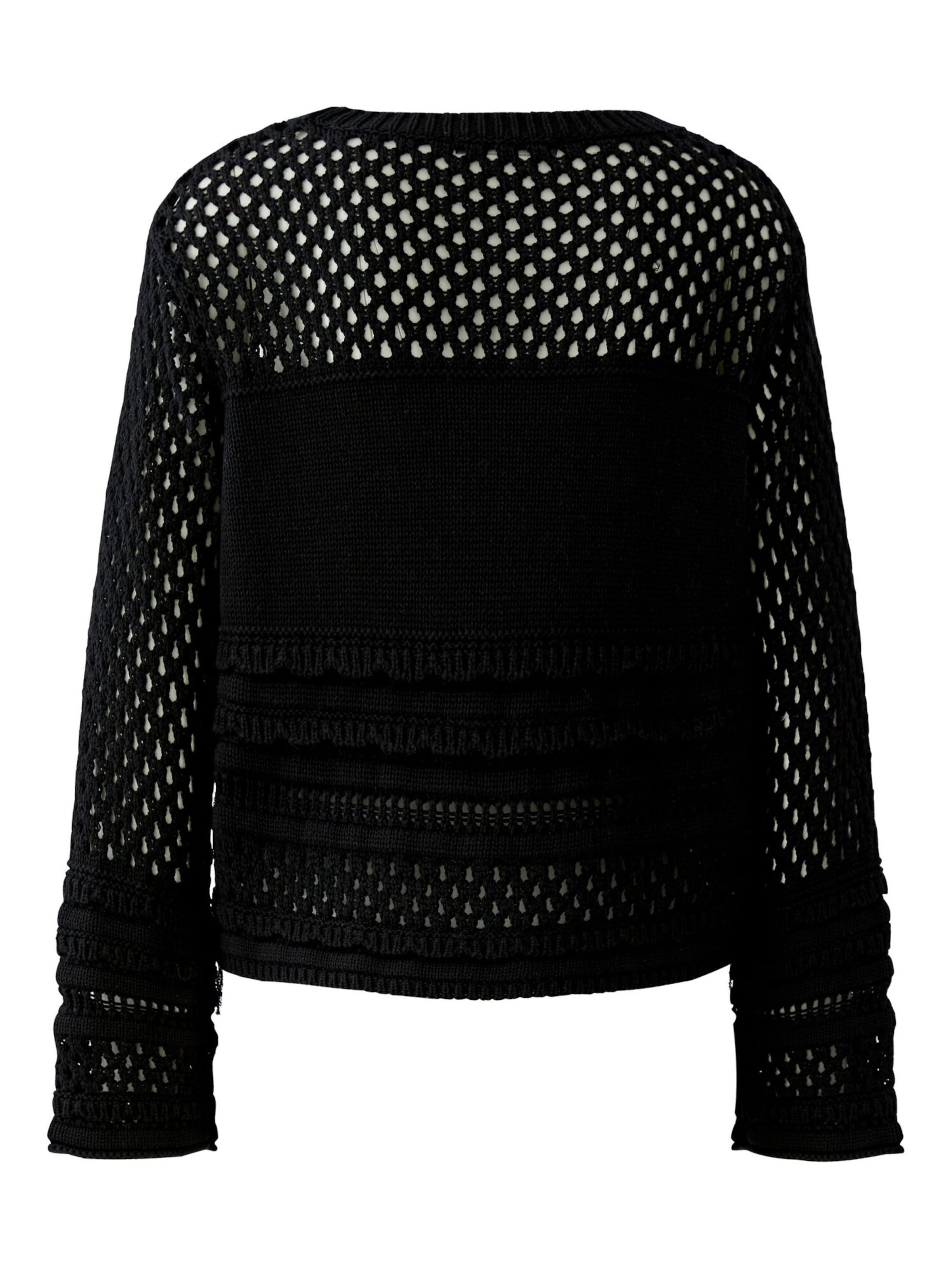 OUI Pullover in Schwarz