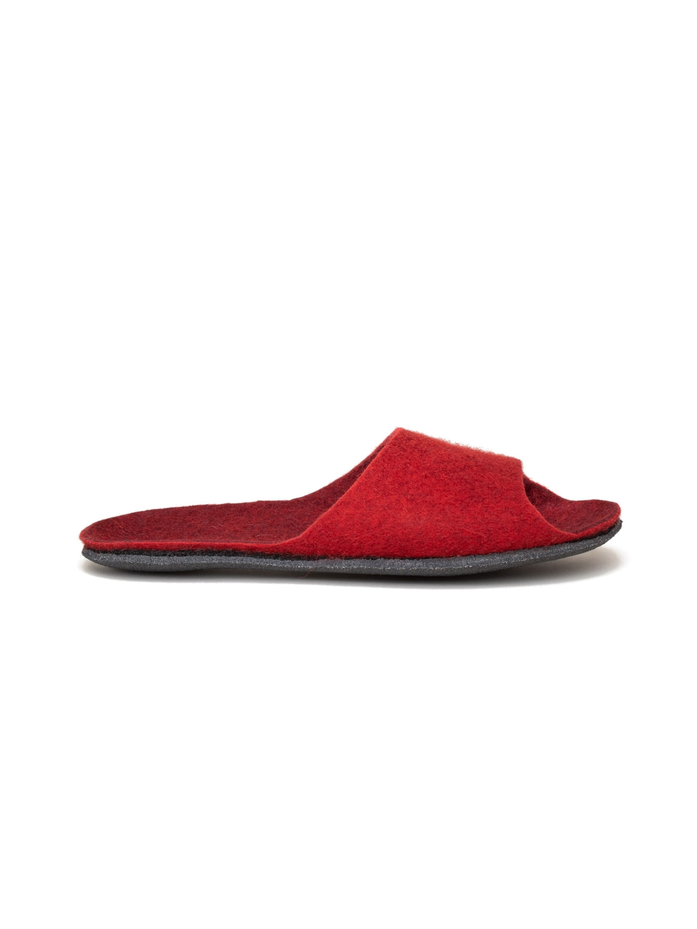 MagicFelt Slippers 'Filzpantoffel Magicfelt 722' in Red