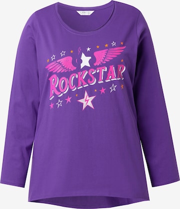 T-shirt Angel of Style en violet : devant