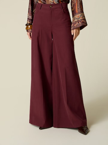 oltre Baggy Trousers in Red