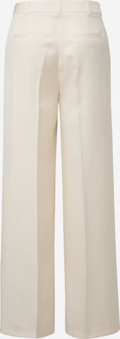 Wide Leg Pantalon COMMA en blanc