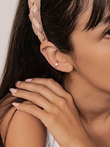 Hey Happiness Oorbellen 'Chérie' in Zilver