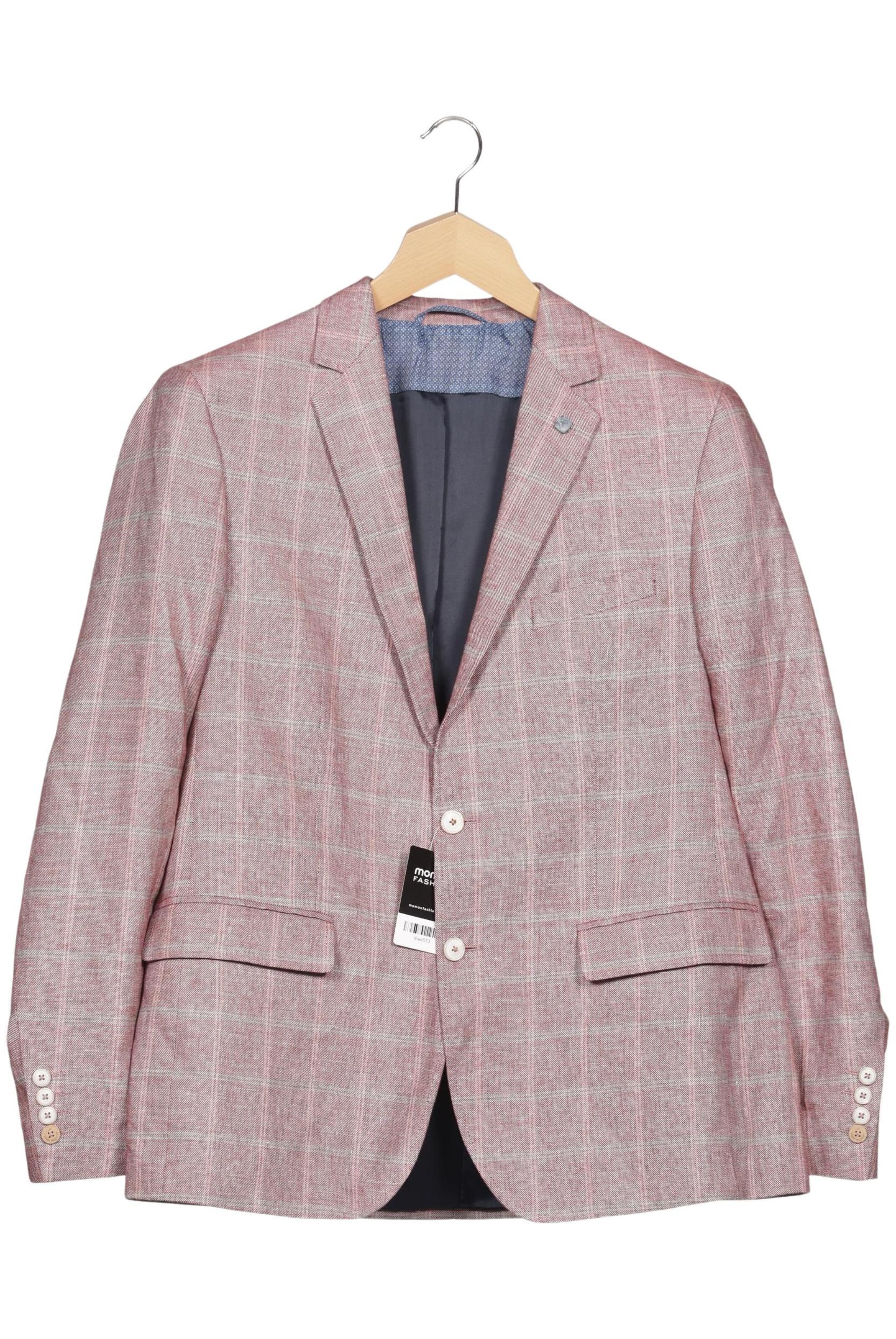 HECHTER PARIS Suit Jacket in XL in Pink: front