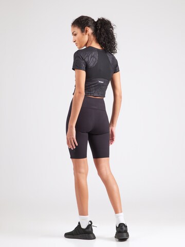 Skinny Pantalon de sport On en noir