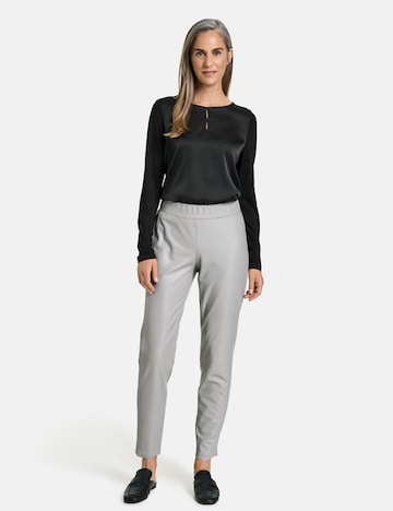 Coupe slim Pantalon GERRY WEBER en gris