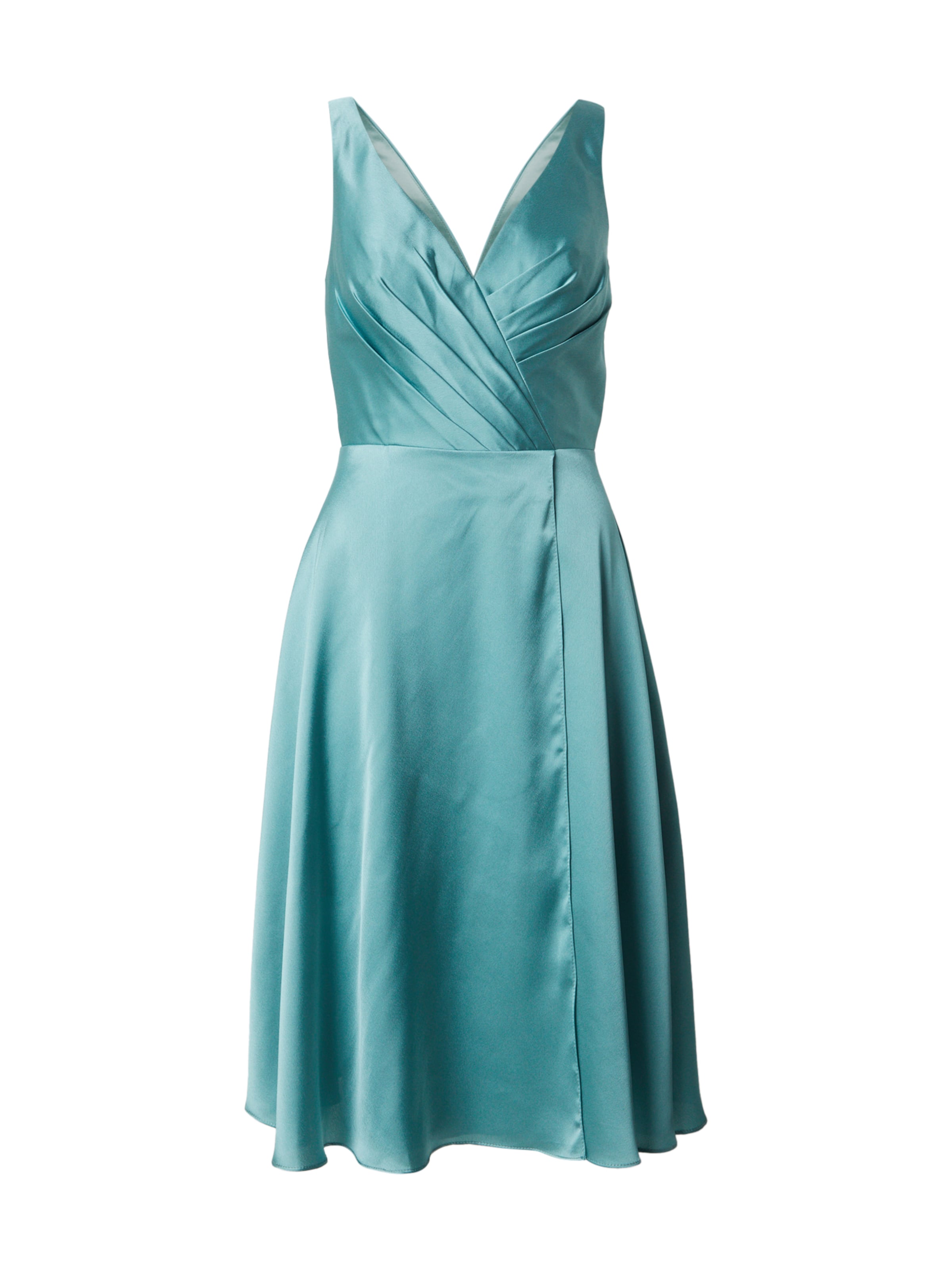 Robe de cocktail MAGIC NIGHTS en vert : devant