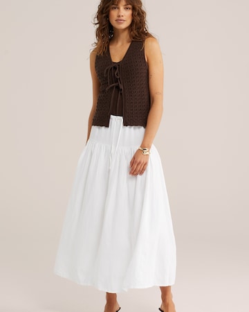 WE Fashion Seelik, värv valge