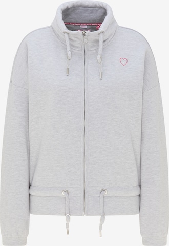 MYMO Sweat jacket in Grey: front
