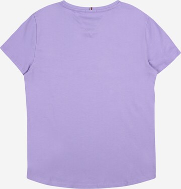 TOMMY HILFIGER T-shirt i lila