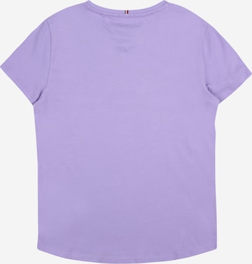 T-Shirt TOMMY HILFIGER en violet