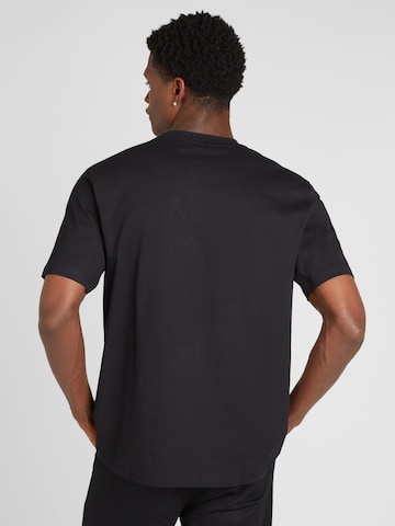 BOSS Koszulka 'Te_Kalt' w kolorze czarny