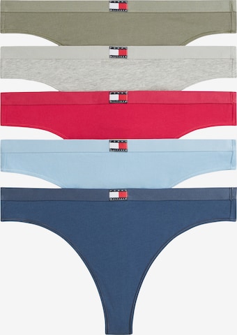 Tommy Hilfiger Underwear Stringi 'Heritage' w kolorze niebieski: przód