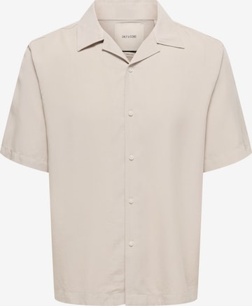 Only & Sons Regular fit Skjorta 'ONSPERU' i grå: framsida