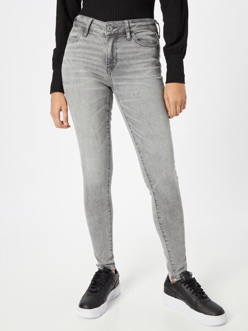 American Eagle Skinny Jeans in Grey: front