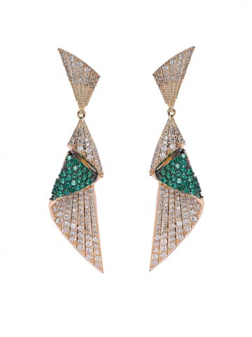 Orecchini 'Rosalindana' di AVANT-GARDE PARIS in oro: frontale