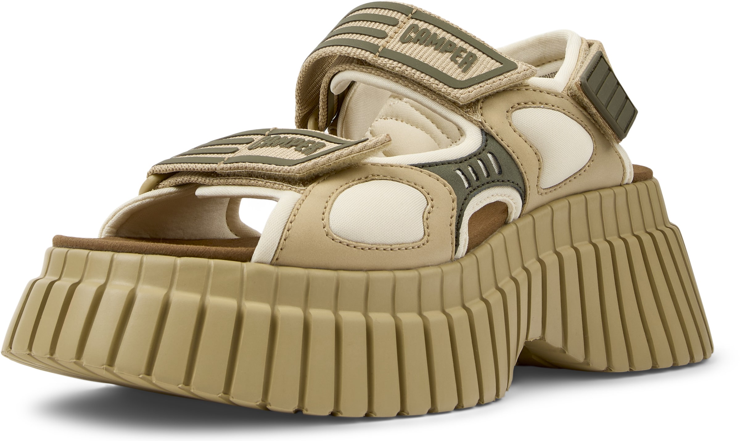 CAMPER Trekkingsandale 'BCN' in Beige: Vorderseite