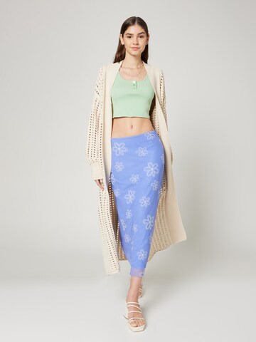 florence by mills exclusive for ABOUT YOU Kardigán 'Hillside View' - Béžová