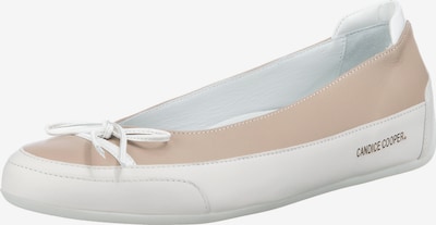 Candice Cooper Ballerina in beige / weiß, Produktansicht