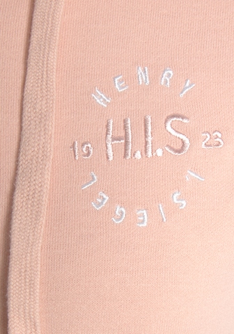 H.I.S Zip-Up Hoodie in Pink