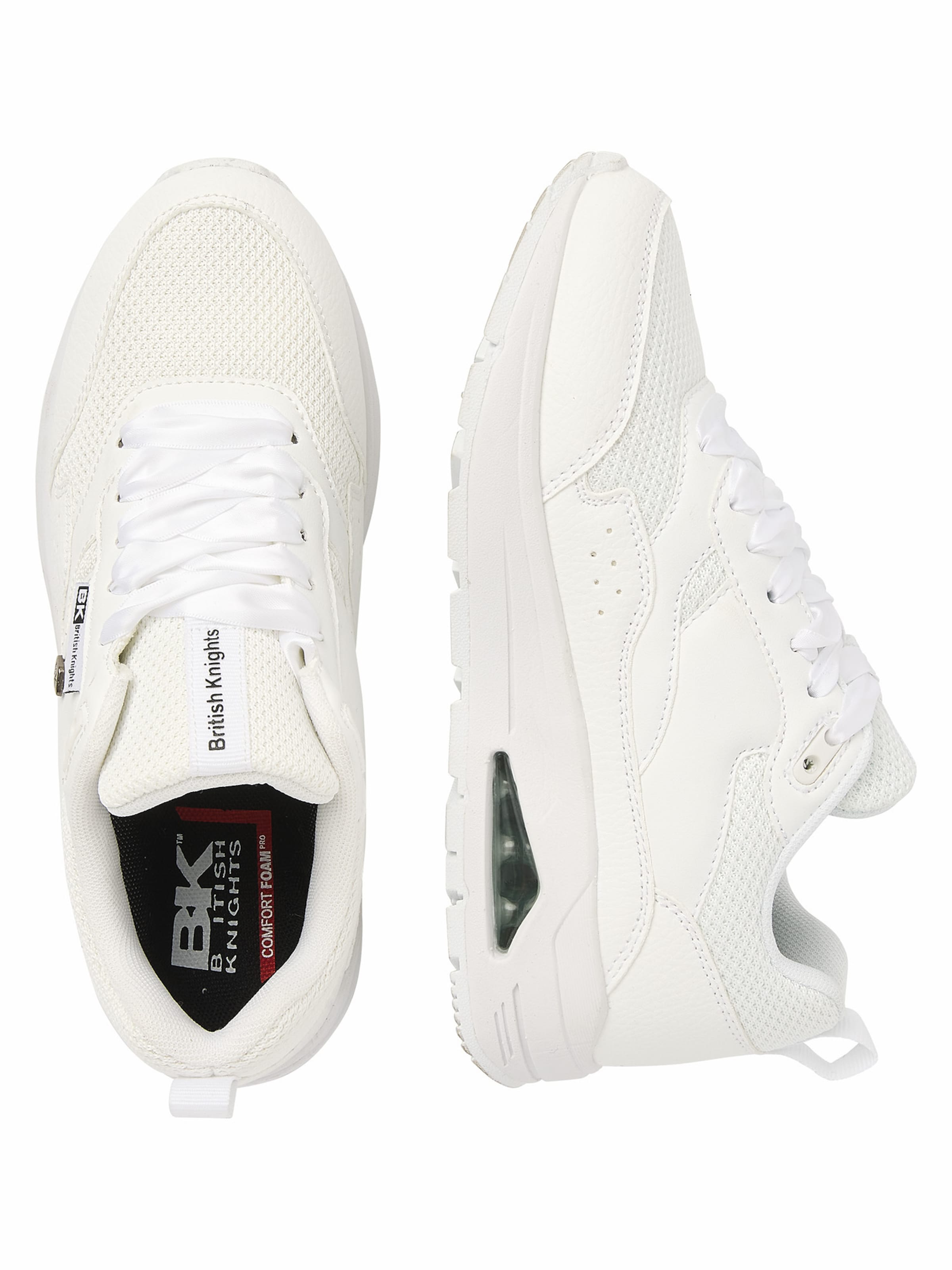 Baskets basses ' LENNOX ' BRITISH KNIGHTS en blanc