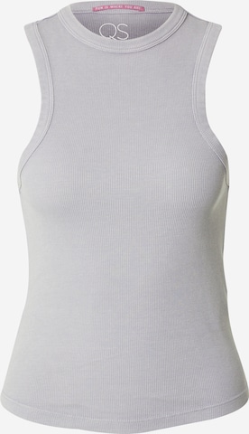QS Top in Grau: Vorderseite